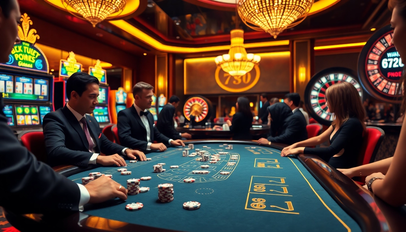 Experience the thrill of betting at 79king's luxurious poker and casino tables.
