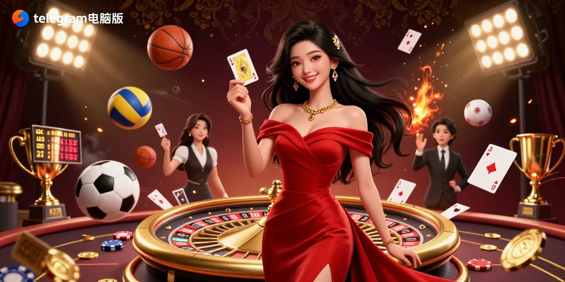 在telegram电脑版上玩激动人心的游戏,拥有美丽的角色和动态的赌场元素。