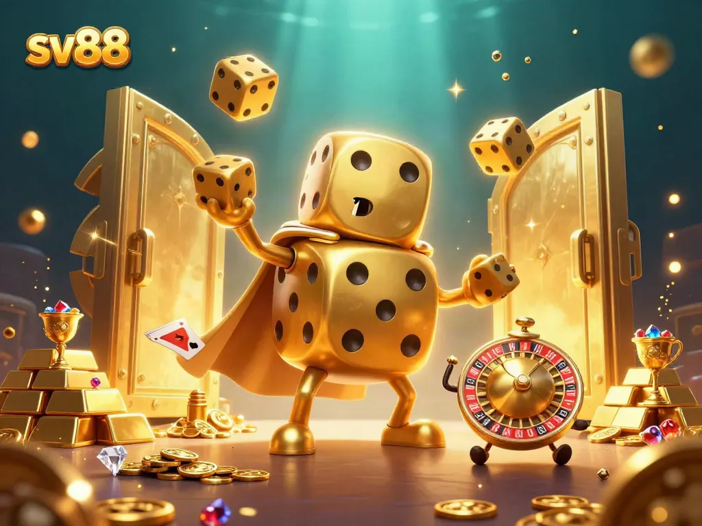 Experience thrilling wins at sv88 with lively golden dice and rich casino treasures.