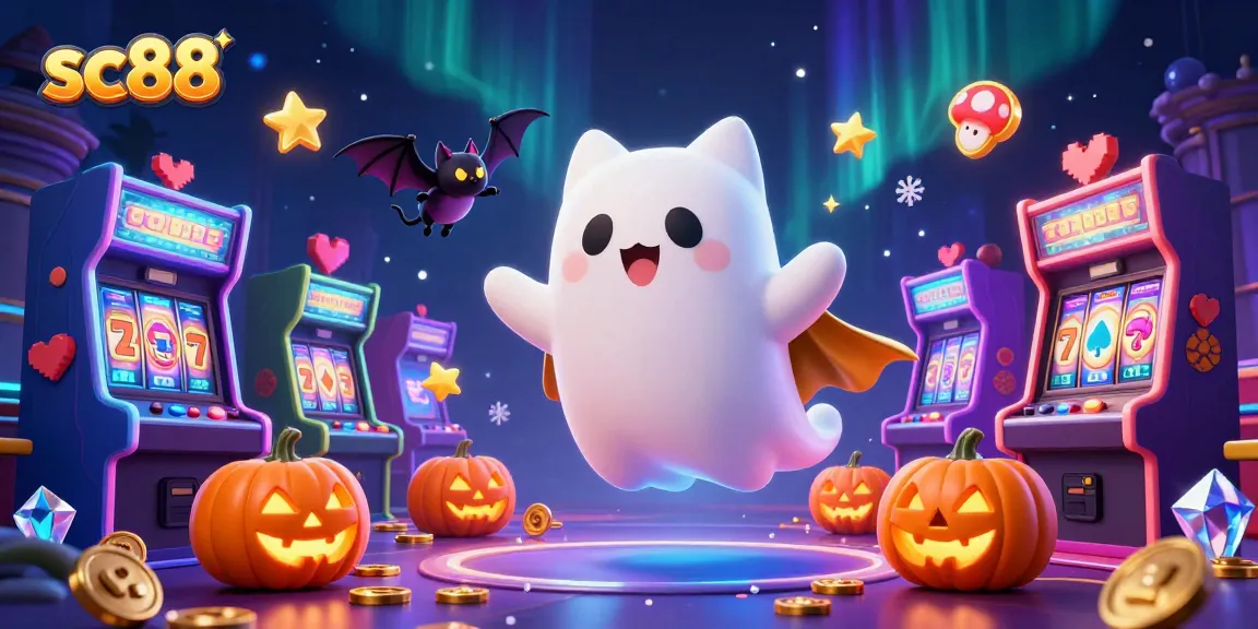 Experience the sc88 haunted casino adventure with vibrant characters and game elements.