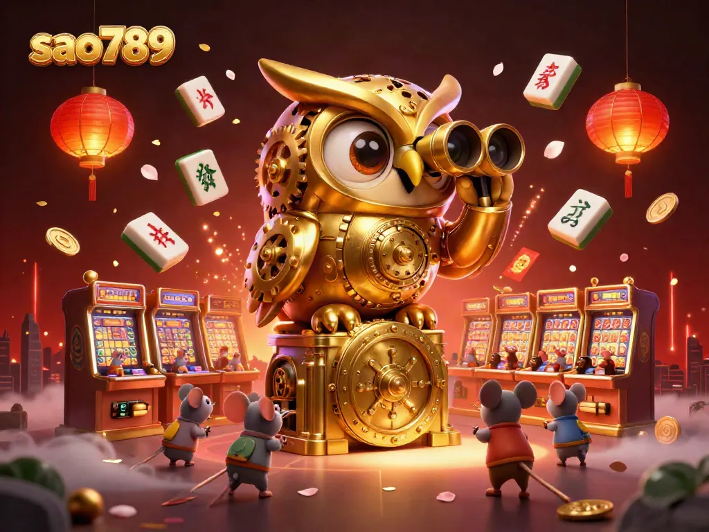 Engage with the thrill of gaming at sao789, featuring vibrant casino scenes with dynamic elements.