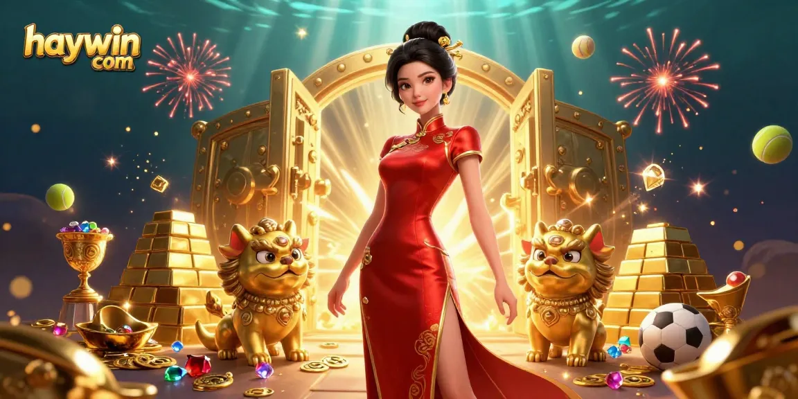 Enjoy thrilling jackpots with haywin com, featuring vibrant casino elements and exciting treasures.