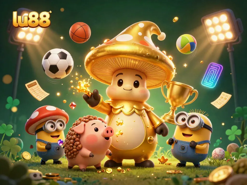 Enjoy thrilling game action at lu88 with dynamic characters and games in a vibrant, magical scene.