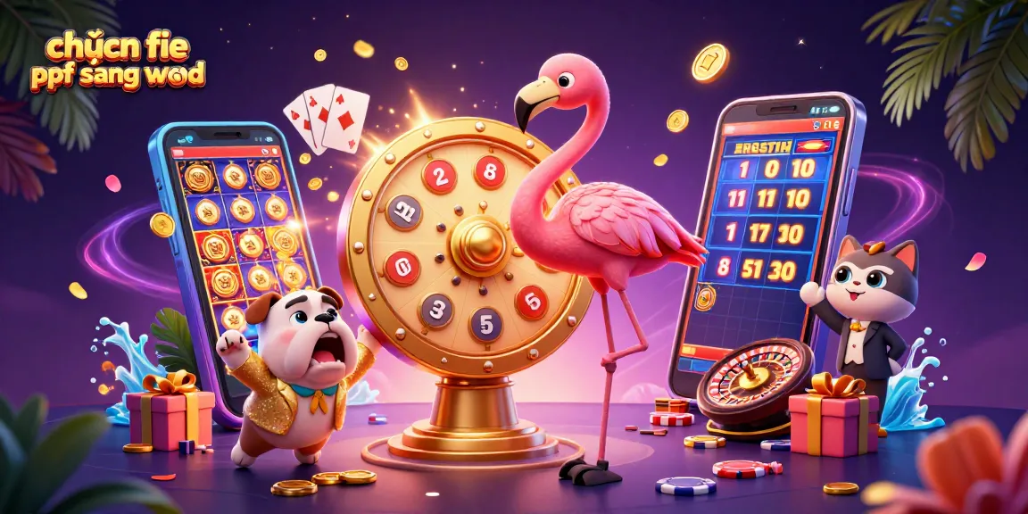 Engage with the process to chuyển file pdf sang word seamlessly, showcasing a dynamic casino scene.