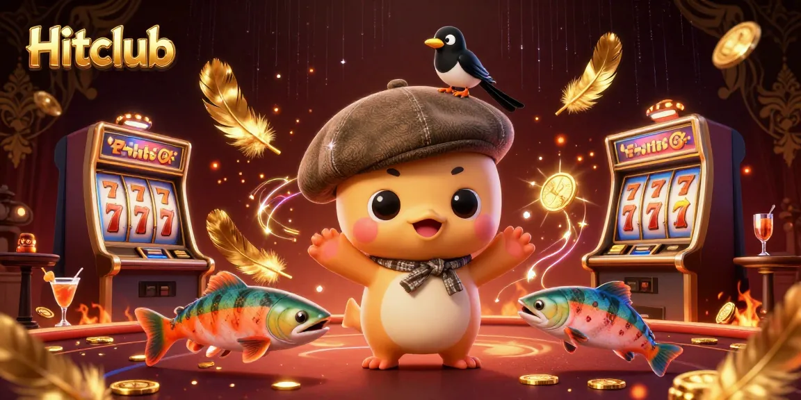 Hitclub enchants players with vibrant casino characters in an immersive scene of games and excitement.
