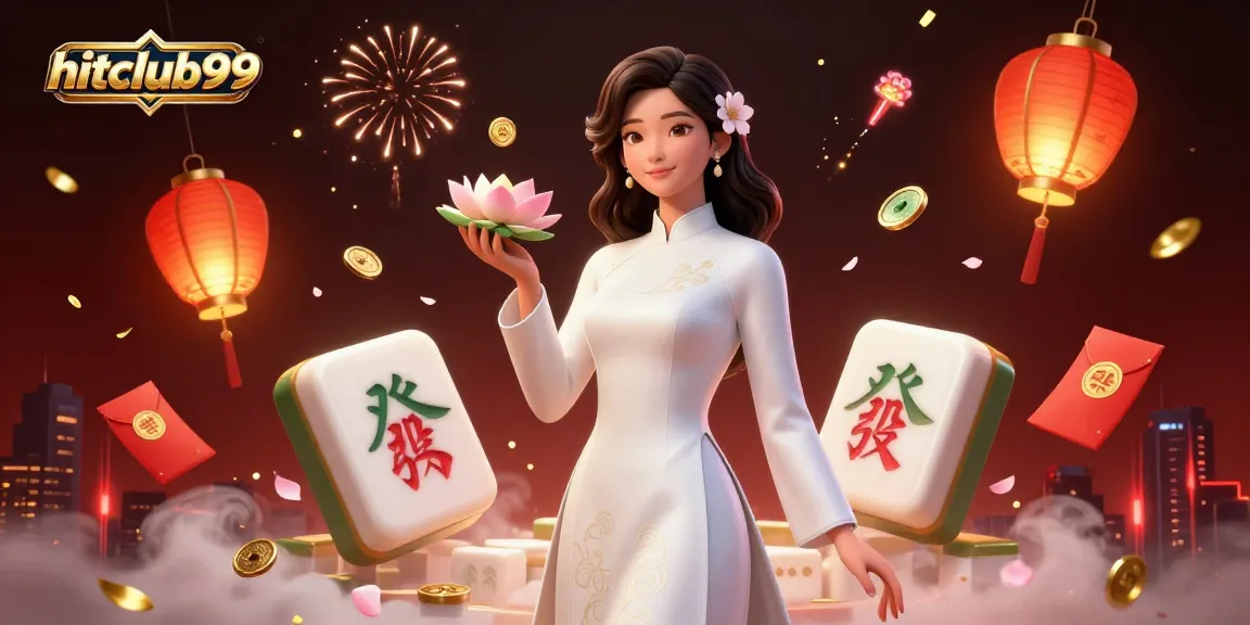 Experience the thrill of hitclub99 casino games with vibrant illustrations of fortune and fun.
